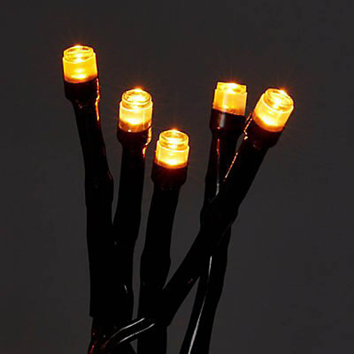 LED Christmas String Lights Cluster 2000 Warm White Timer Indoor Home - Image 4