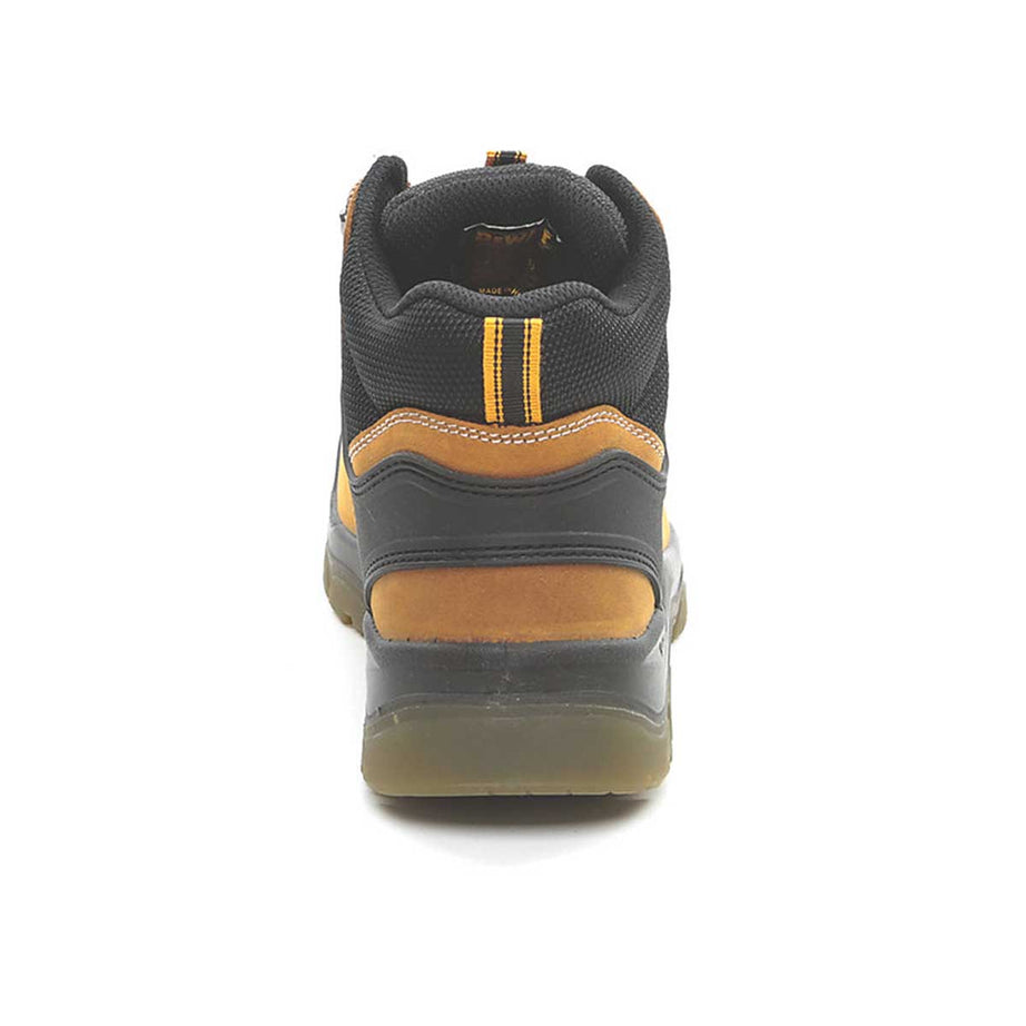 DeWalt Safety Boots Mens Standard Fit Tan Leather Waterproof Steel Toe Size 12 - Image 4