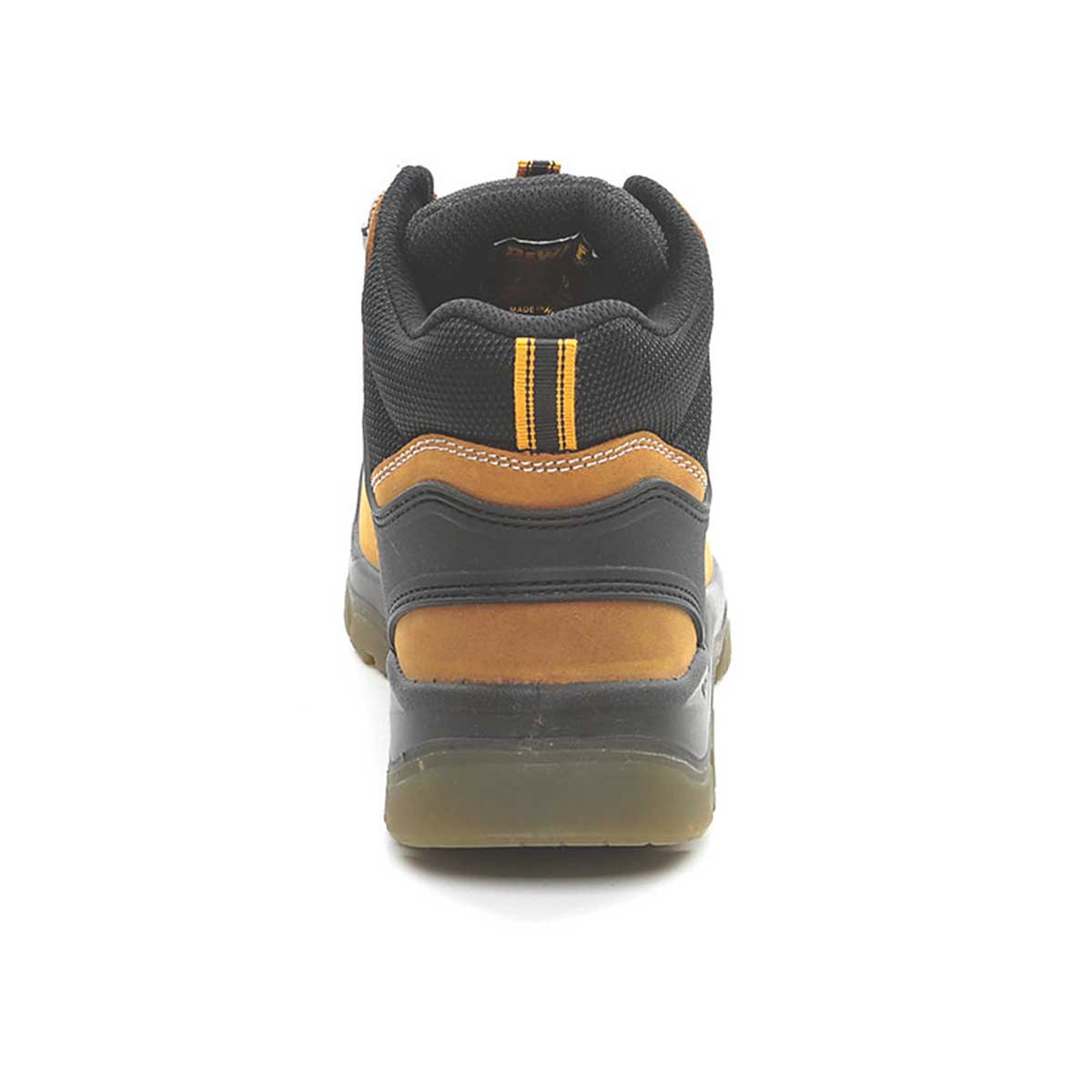 DeWalt Safety Boots Mens Standard Fit Tan Leather Waterproof Steel Toe Size 12 - Image 4