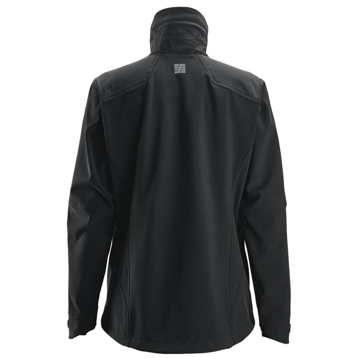 Snickers Work Softshell Jacket 1247 Women Black Coat Windproof Size 14-16 - Image 2
