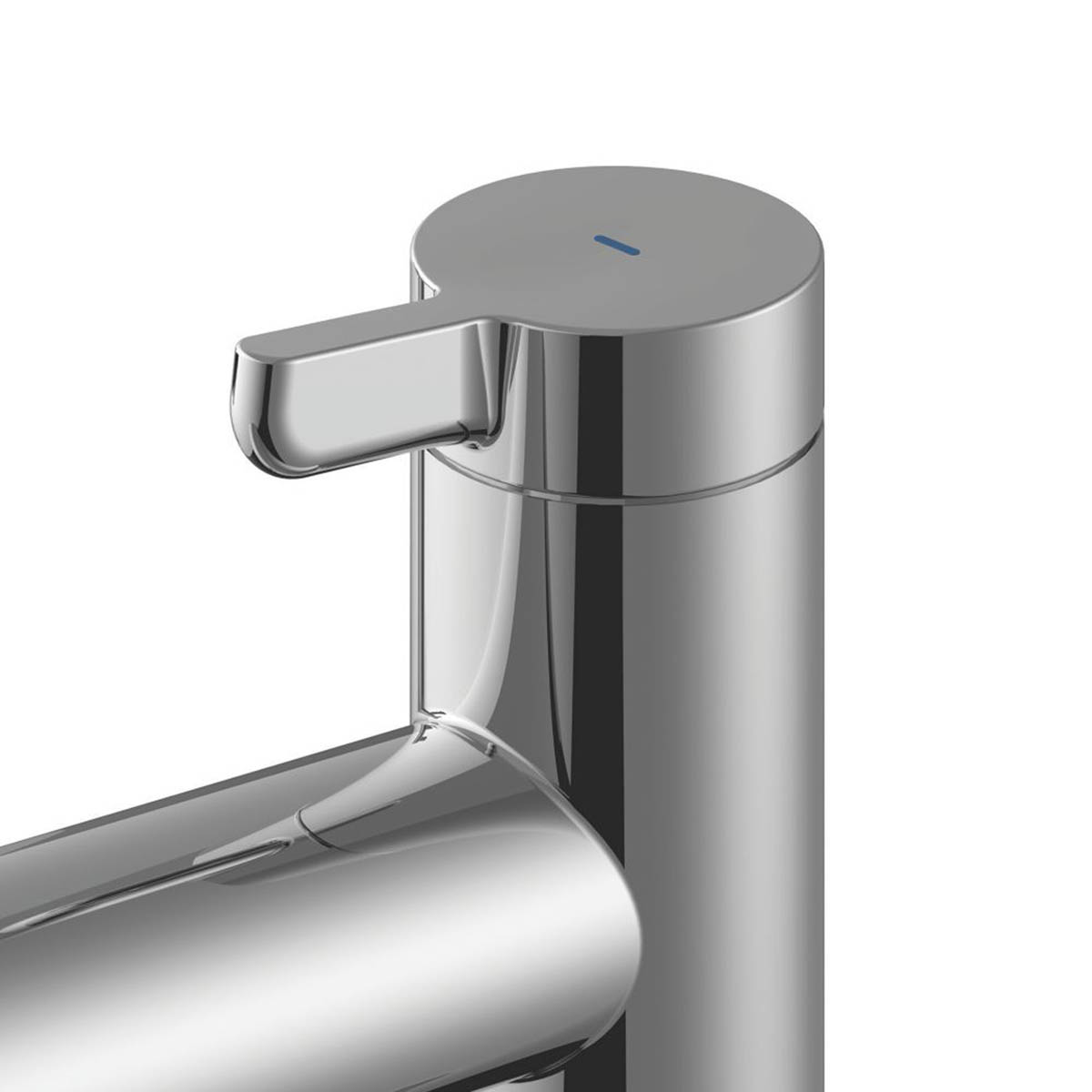 Bath Filler Pillar Tap Chrome Lever 170mm 1/4 Turn Operation Hot Cold Pair - Image 6