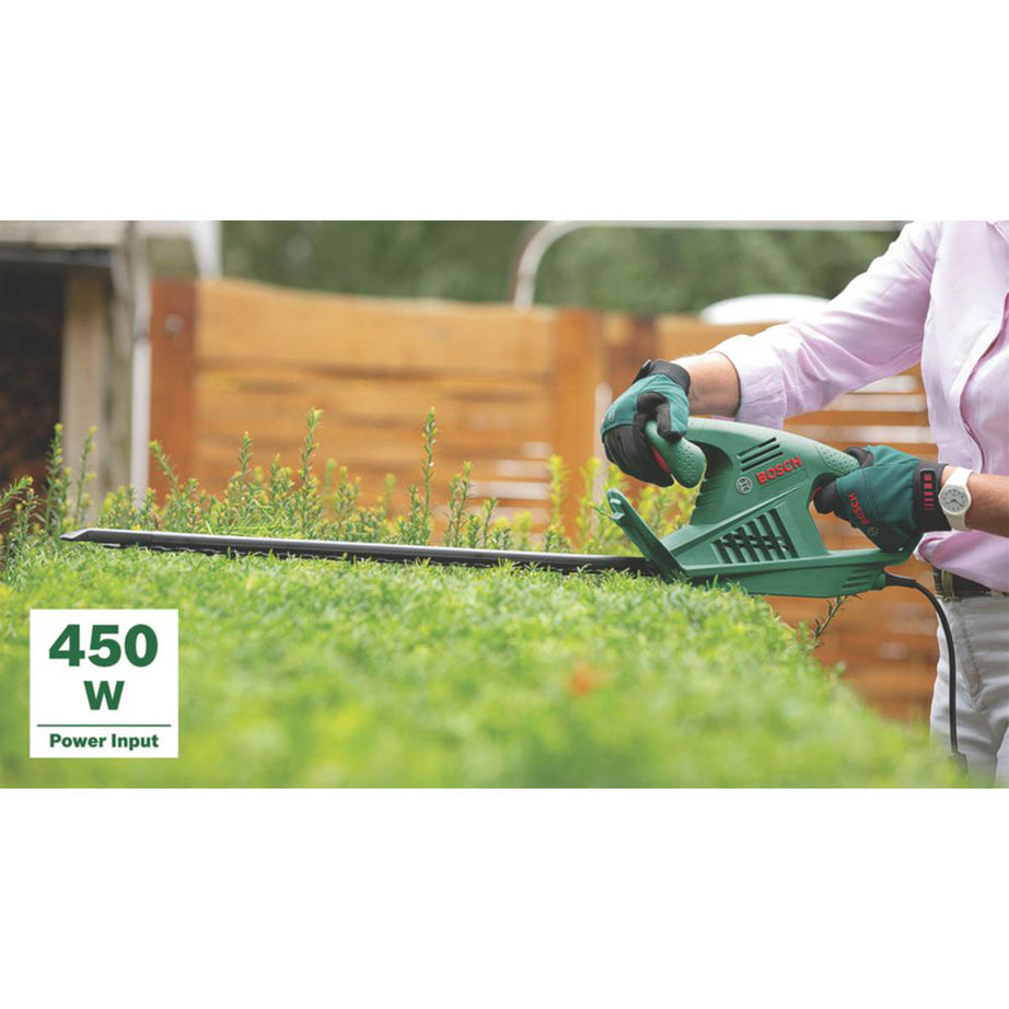 Bosch Hedge Trimmer EasyHedgeCut 60cm Electric 450W Lightweight Ergonomic 230V - Image 4