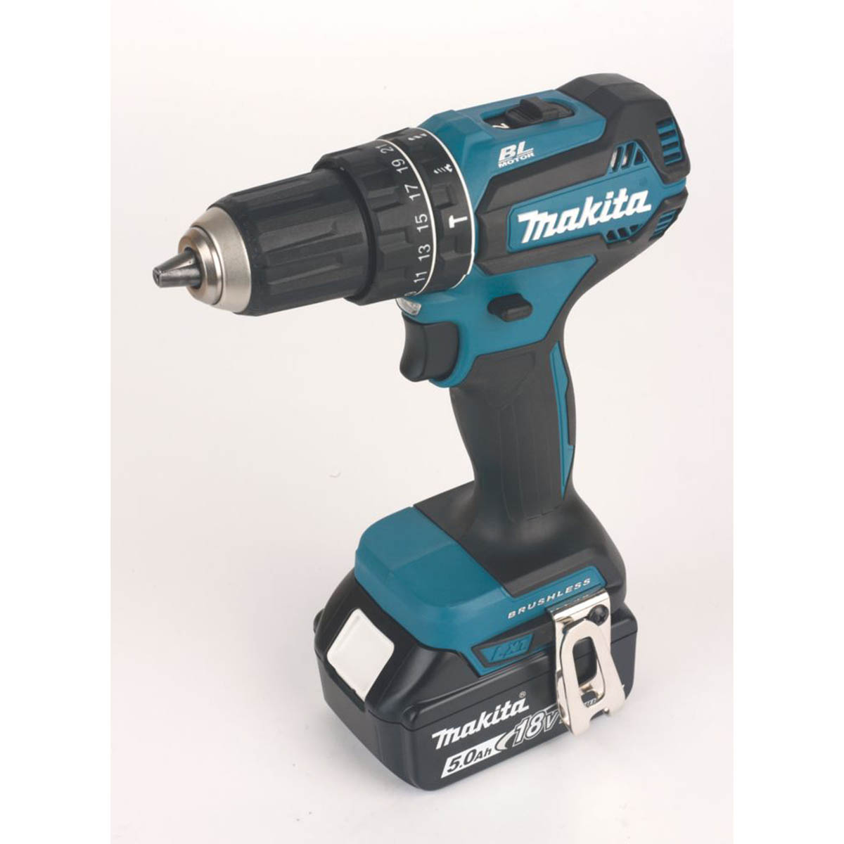 Makita Combi Drill and Impact Driver Twin Kit DLX2283STJ Cordless 2x5.0Ah Li-Ion - Image 2