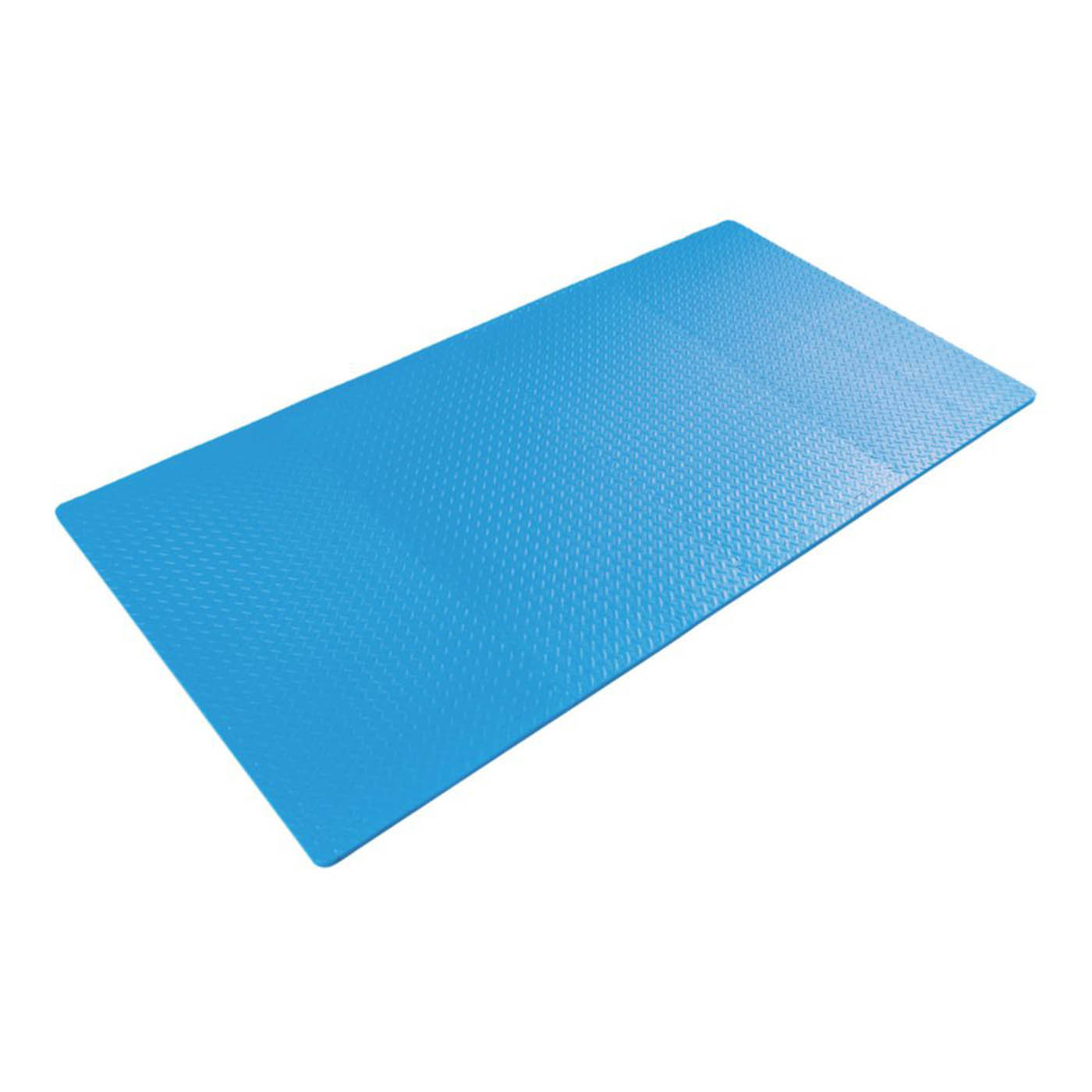 Interlocking Floor Tiles Foam Anti Slip Thick Impact Resistant Blue 20mm 8 Pack - Image 2