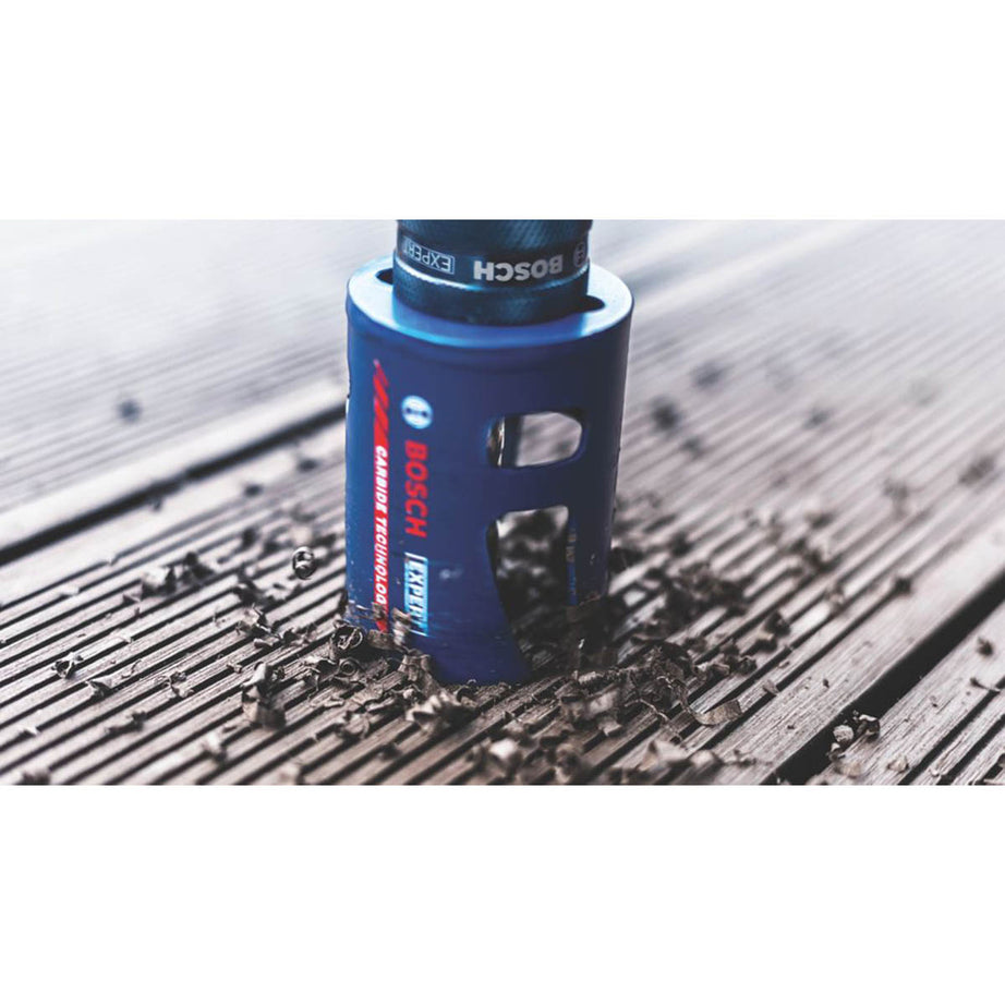 Bosch Expert Holesaw Drill Bit Multi-Material Carbide Technology Durable 102mm - Image 5
