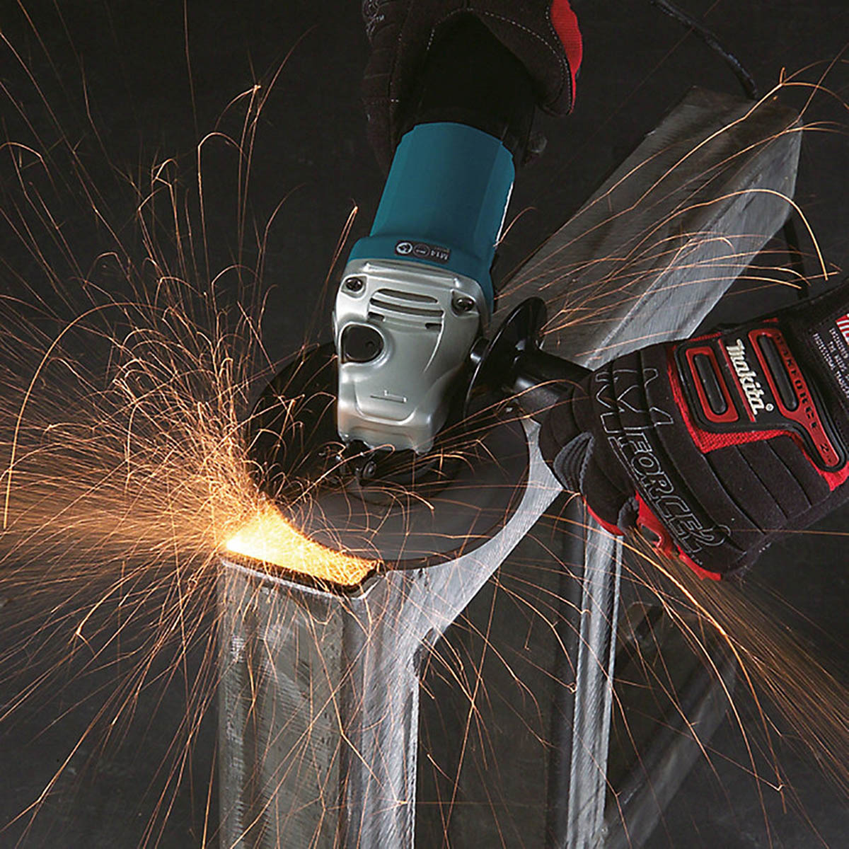 Makita Angle Grinder Electric 110V GA5030R 125mm Adjustable Guard Compact 720W - Image 2