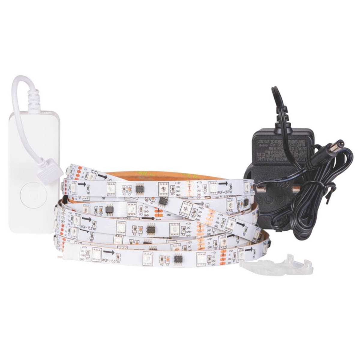 LED Strip Lights Multi-Coloured Smart Indoor RGBIC Voice Control 5m 20W - Image 2