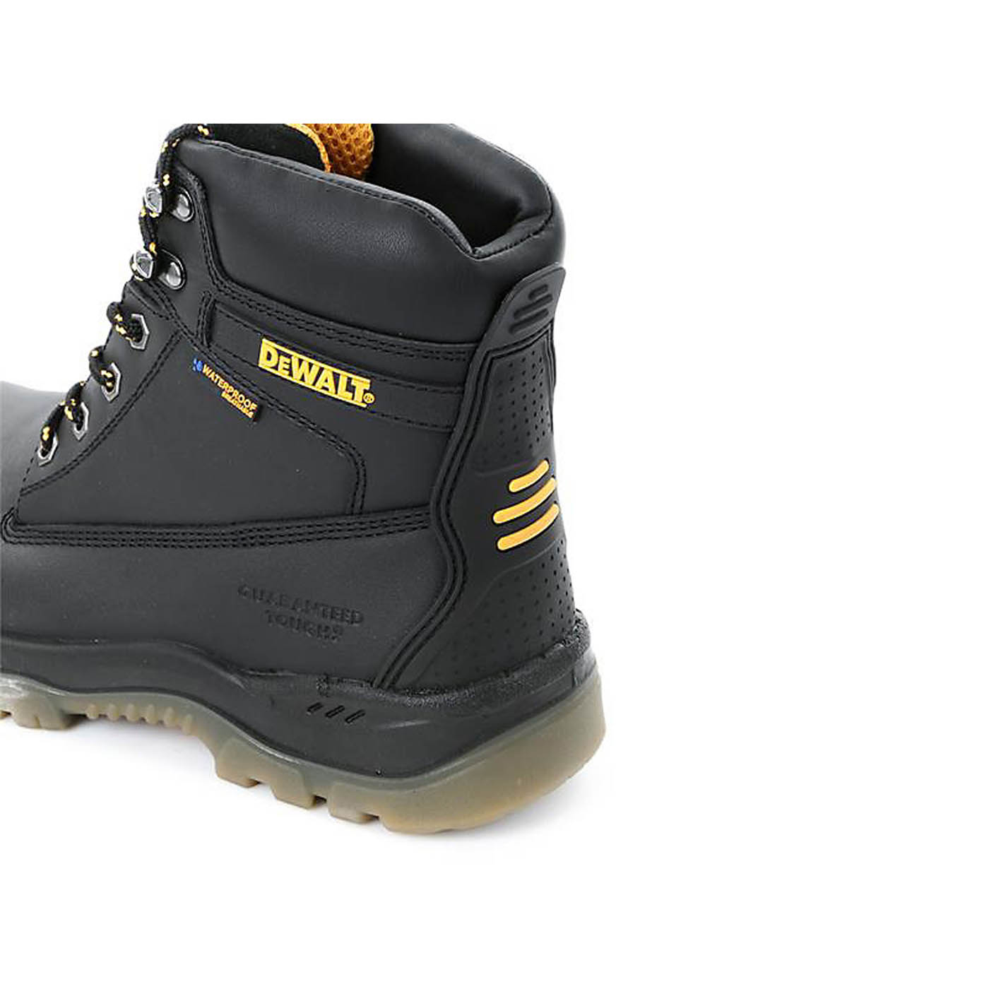 Dewalt Safety Boots Titanium Unisex Black Breathable Work Shoes Stell Toe Size 6 - Image 3