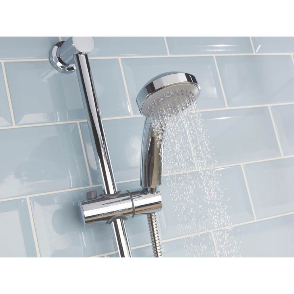 Bristan Frenzy RearFed Exposed Chrome Thermostatic Bar Mixer Shower — iForce Market