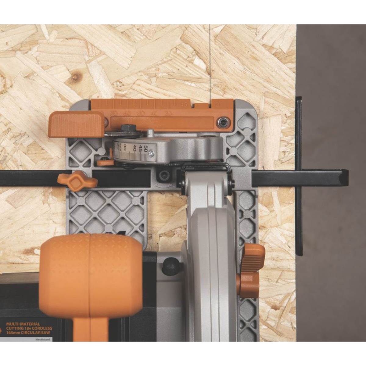 Evolution Circular Saw Cordless R165CCS-Li 165mm 18V Li-Ion EXT - Body Only - Image 5