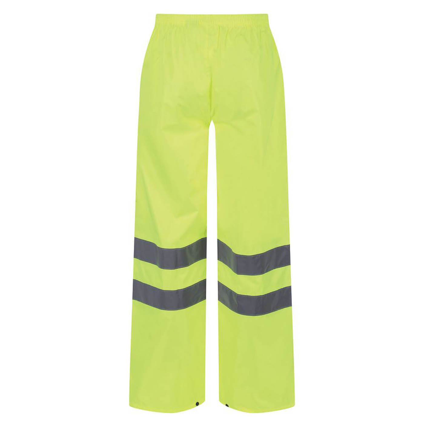 Regatta Mens Hi Vis Trousers 2 Pockets Yellow Waterproof 2X Large 44" W 32" L - Image 2
