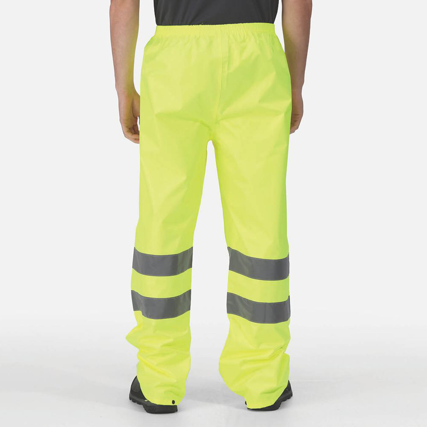 Regatta Mens Hi Vis Trousers 2 Pockets Yellow Waterproof 2X Large 44" W 32" L - Image 4