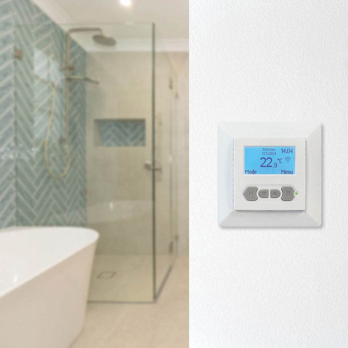 Klima Intelligent Control 825201 Wi-Fi Underfloor Heating Thermostat - Image 5
