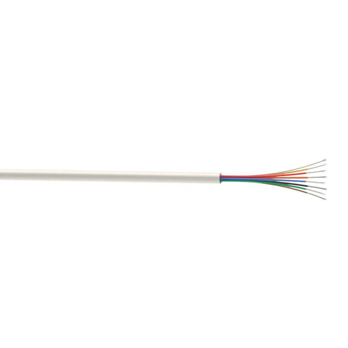 Time Alarm Cable SF519JY White 8 Core Round 0.22mm² Indoor 3.4mm Drum 50m - Image 2