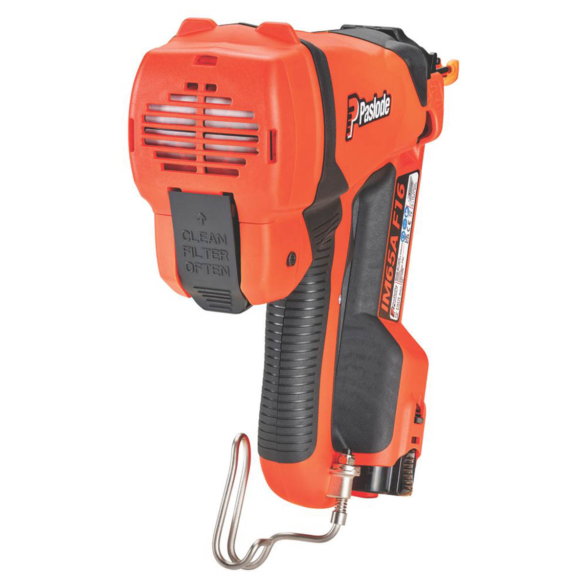 Paslode Gas Nail Gun Cordless 7.4V 2.1Ah IM65AF16 Second Fix 63mm Brad Nailer - Image 5