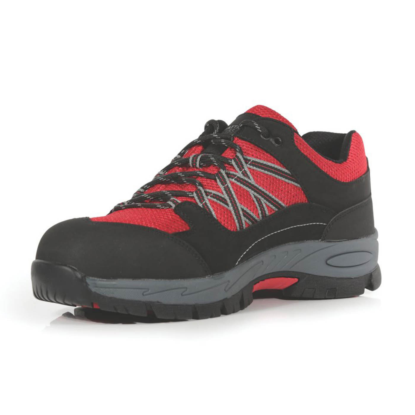 Regatta Sandstone SB Size 9.5 Red/Black Water-Resistant Steel Toe Cap Safety Trainers - Image 3