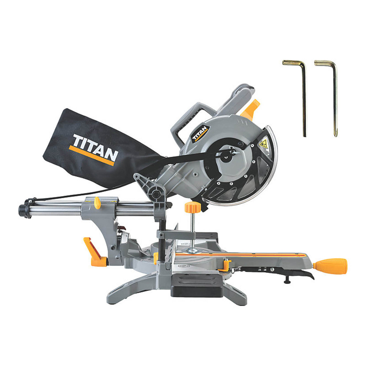 Titan Mitre Saw Electric TTB1363MSW 210mm Single-Bevel Sliding Heavy Duty 1500W - Image 2