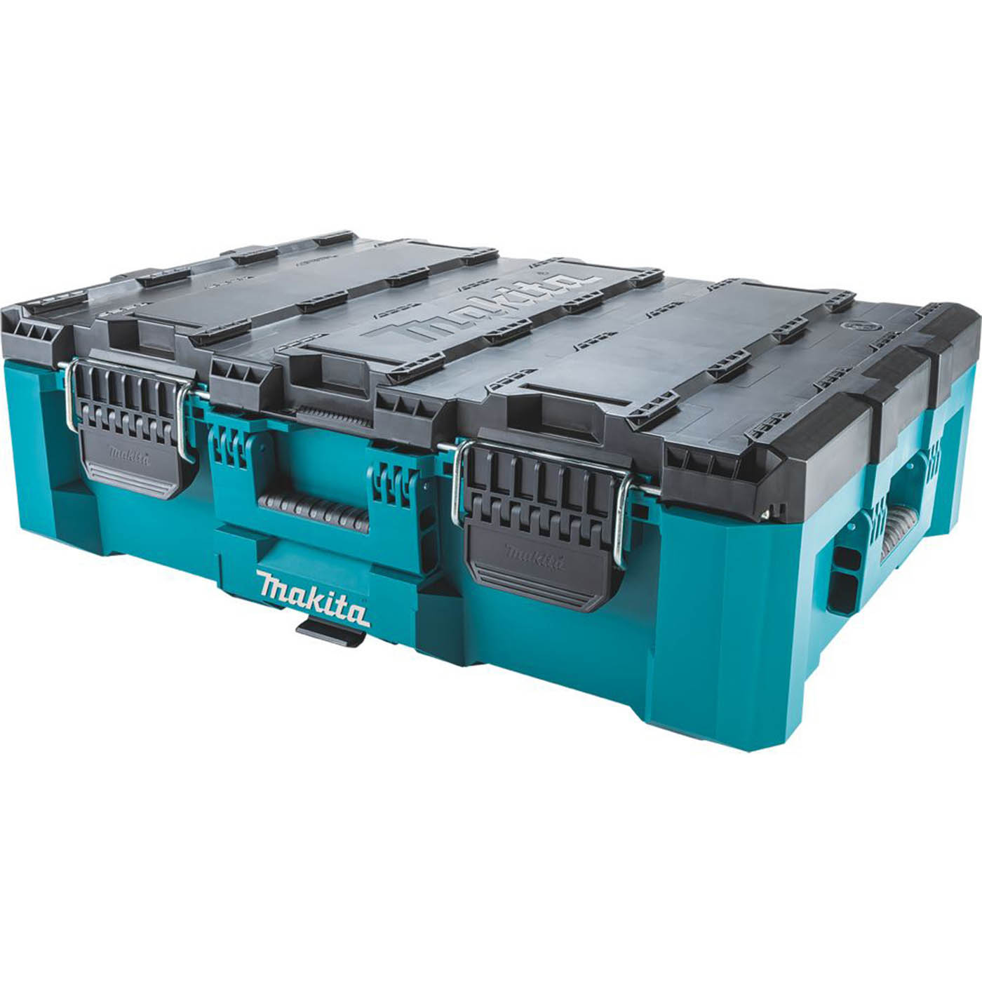 Makita Large Tool Box Maktrak Impact Resistant Dual Hinged Removable Lid 80cm - Image 1
