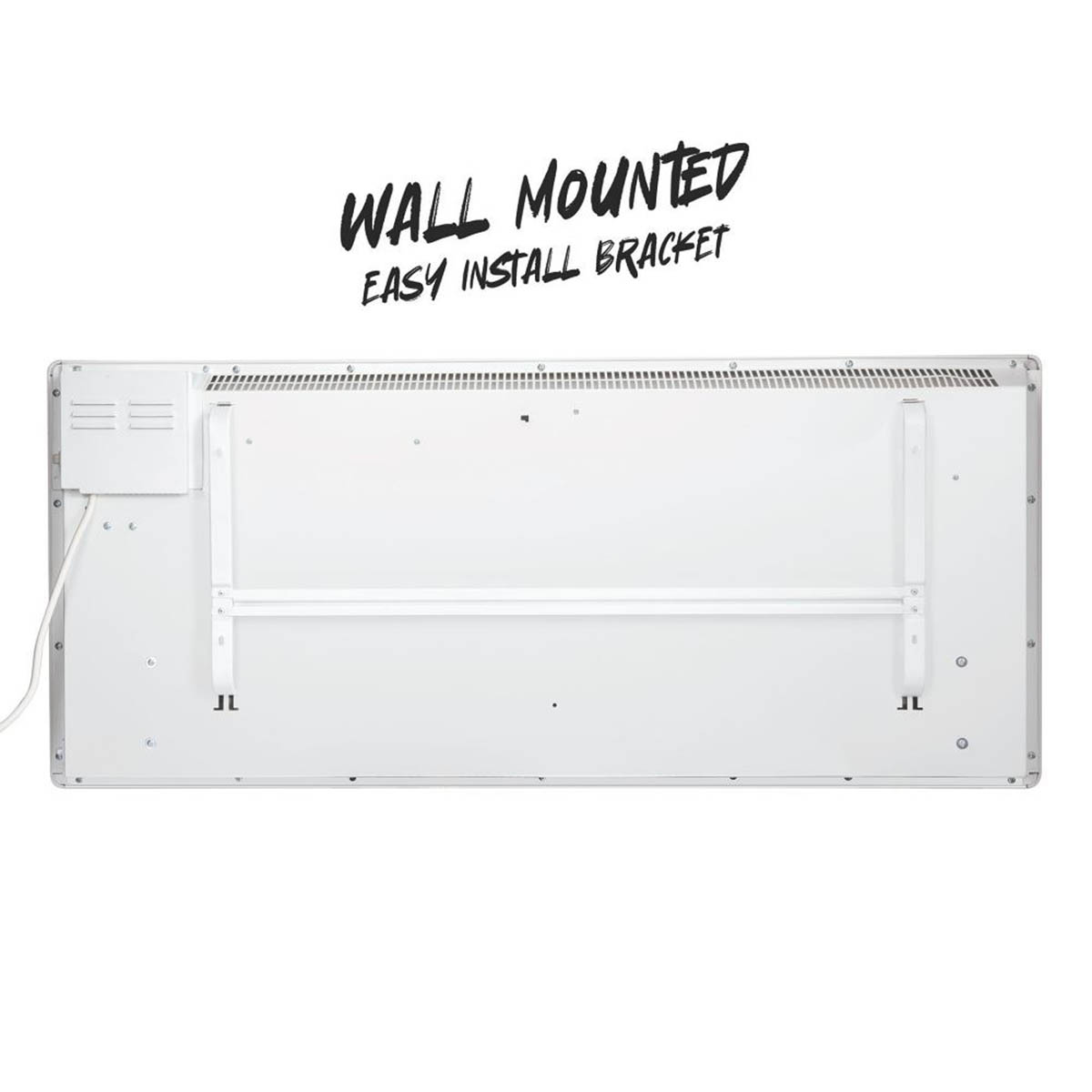 TCP Convection Panel Heater Wall Mounted 2000W Programmable Timer White - Image 5