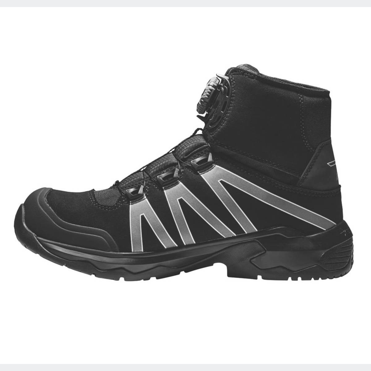 Solid Gear Safety Boots Composite Toe Cap Black Water Resistant Size 10 - Image 1