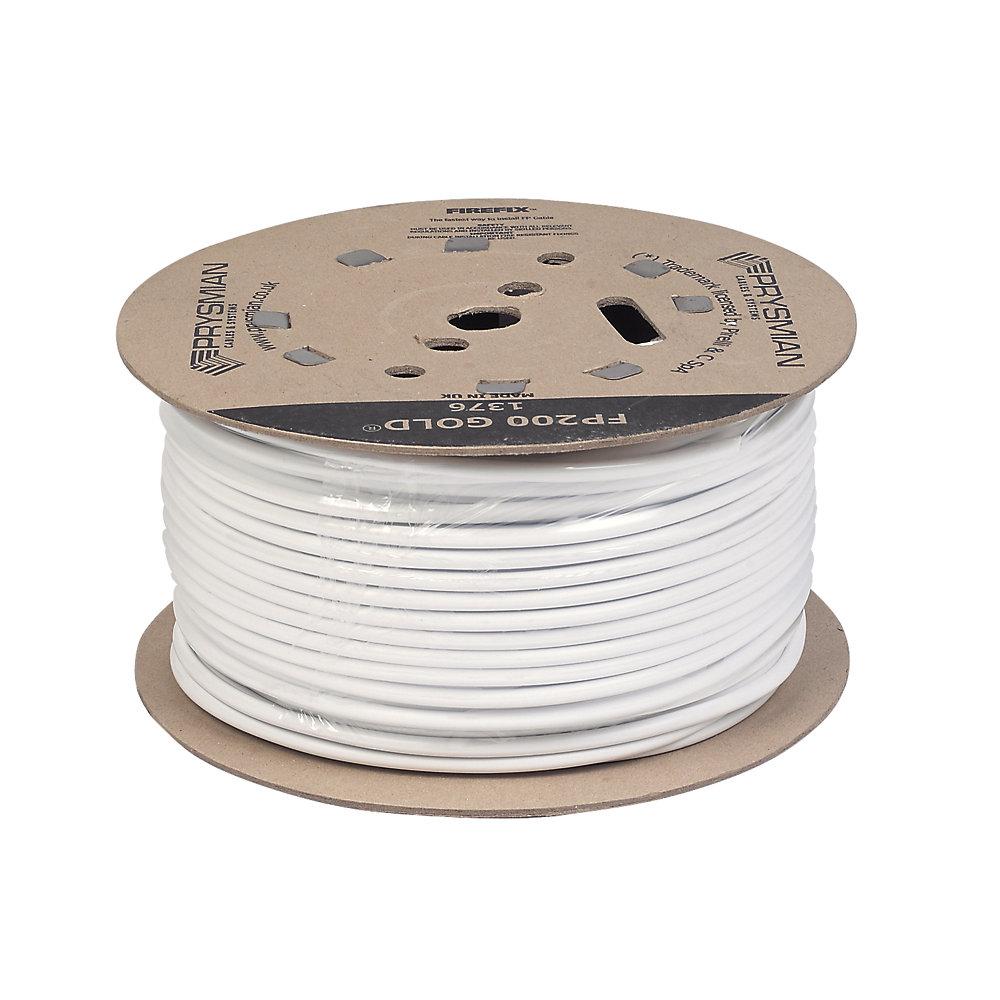 Prysmian Cable FP200GOLD Red 2 Core And Earth Fire Resistant 1.5mm² Drum 100m - Image 2