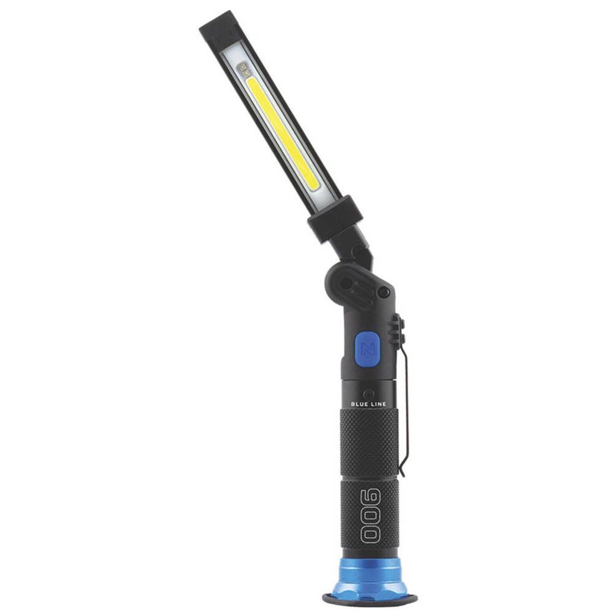 Nebo Blueline UV Rechargeable LED Handheld Inspection Flip Light Black 900lm - Image 3