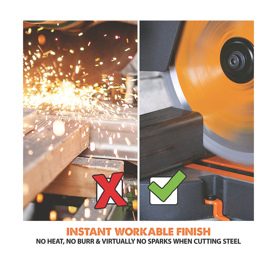 Evolution  Mitre Saw Electric R210SMS Single Bevel 210mm Sliding 1500W 110V - Image 3