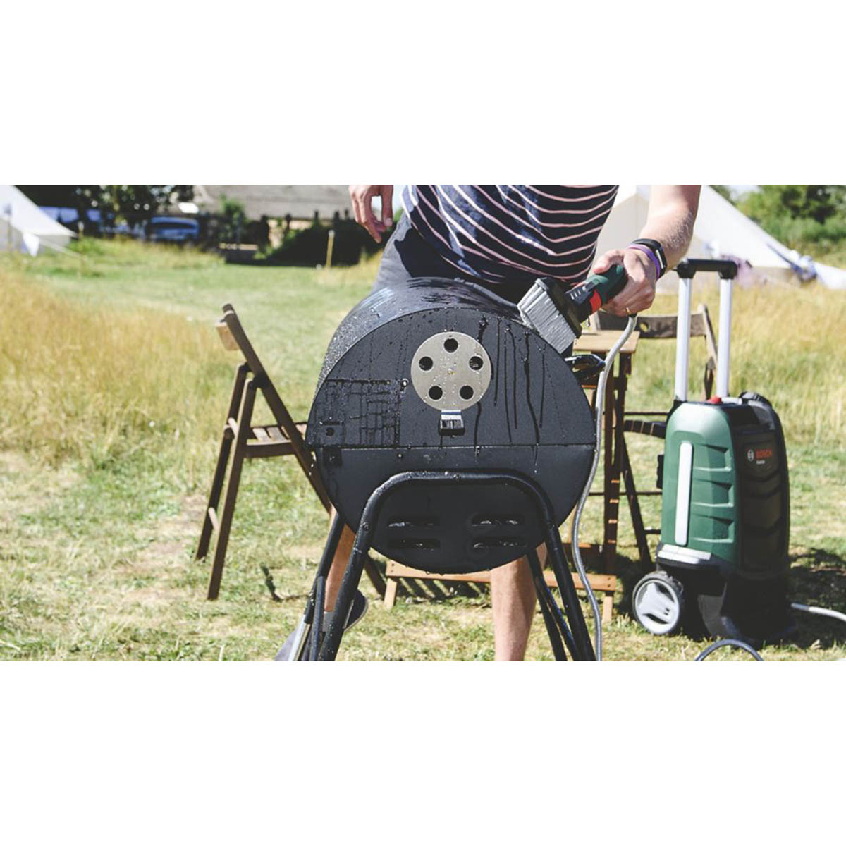 Bosch Cordless Pressure Washer Fontus Gen II 20bar 18V 1 x 2.5Ah Li-Ion - Image 6