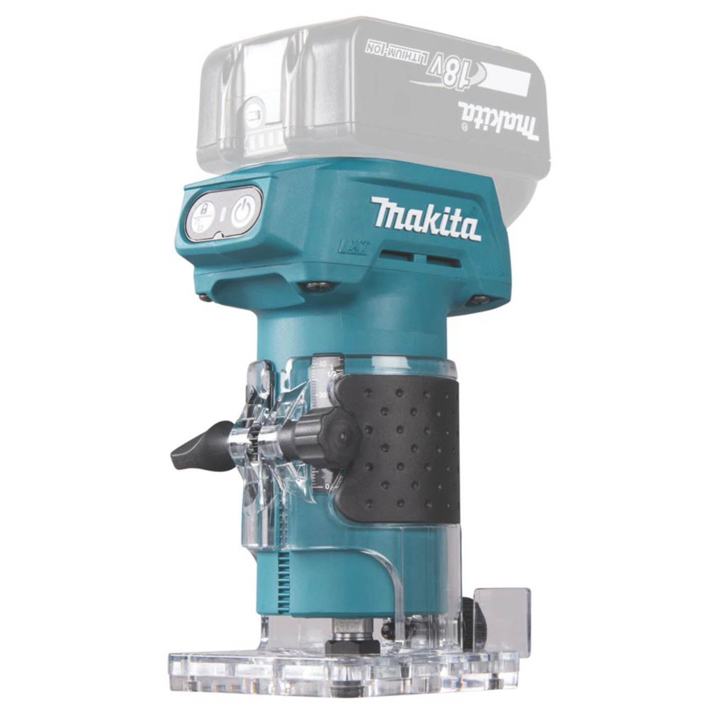 Makita Router/Trimmer Cordless 18V Li-Ion DRT52 Brushless Compact Body Only - Image 4