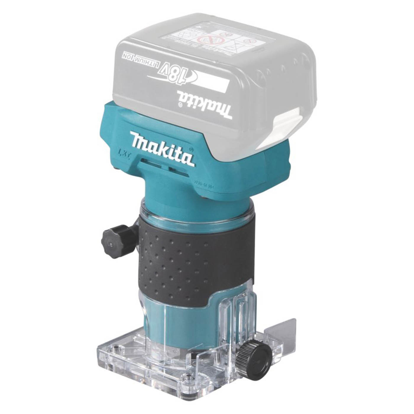 Makita Router/Trimmer Cordless 18V Li-Ion DRT52 Brushless Compact Body Only - Image 5