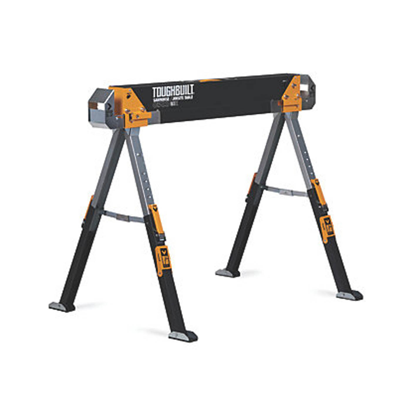 Toughbuilt Sawhorse TB-C700-2 Heavy Duty Portable Workstation 900mm Pair - Image 1