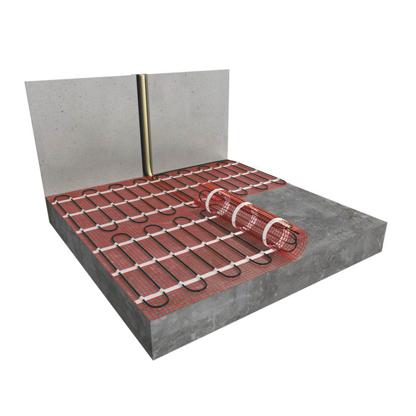 Klima Underfloor Heating Mat Kit Electric Self-Adhesive Digital Indoor 1.5m² - Image 3