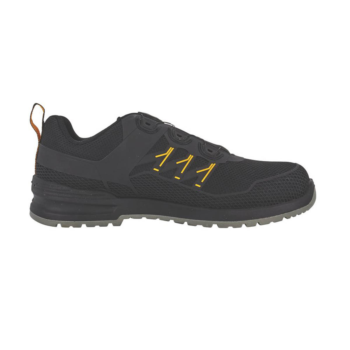 Site Safety Trainers Composite Toe Cap Black Metal Free Lightweight Size 11 - Image 3