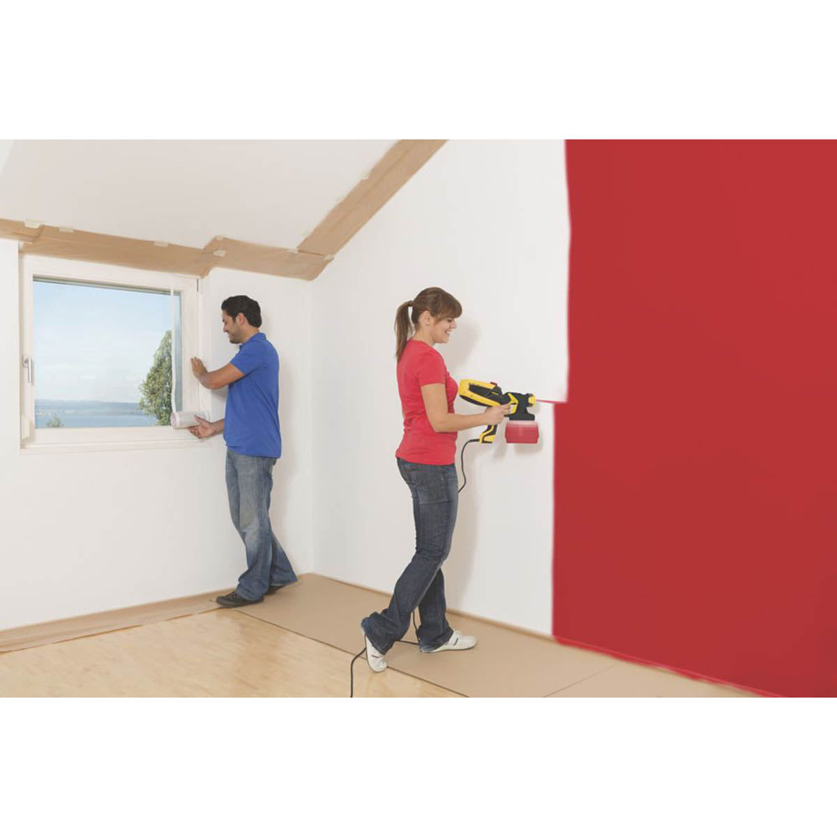 Wagner Paint Sprayer Electric W590 Handheld Lightweight Compact 1.3Ltr 220-240V - Image 4