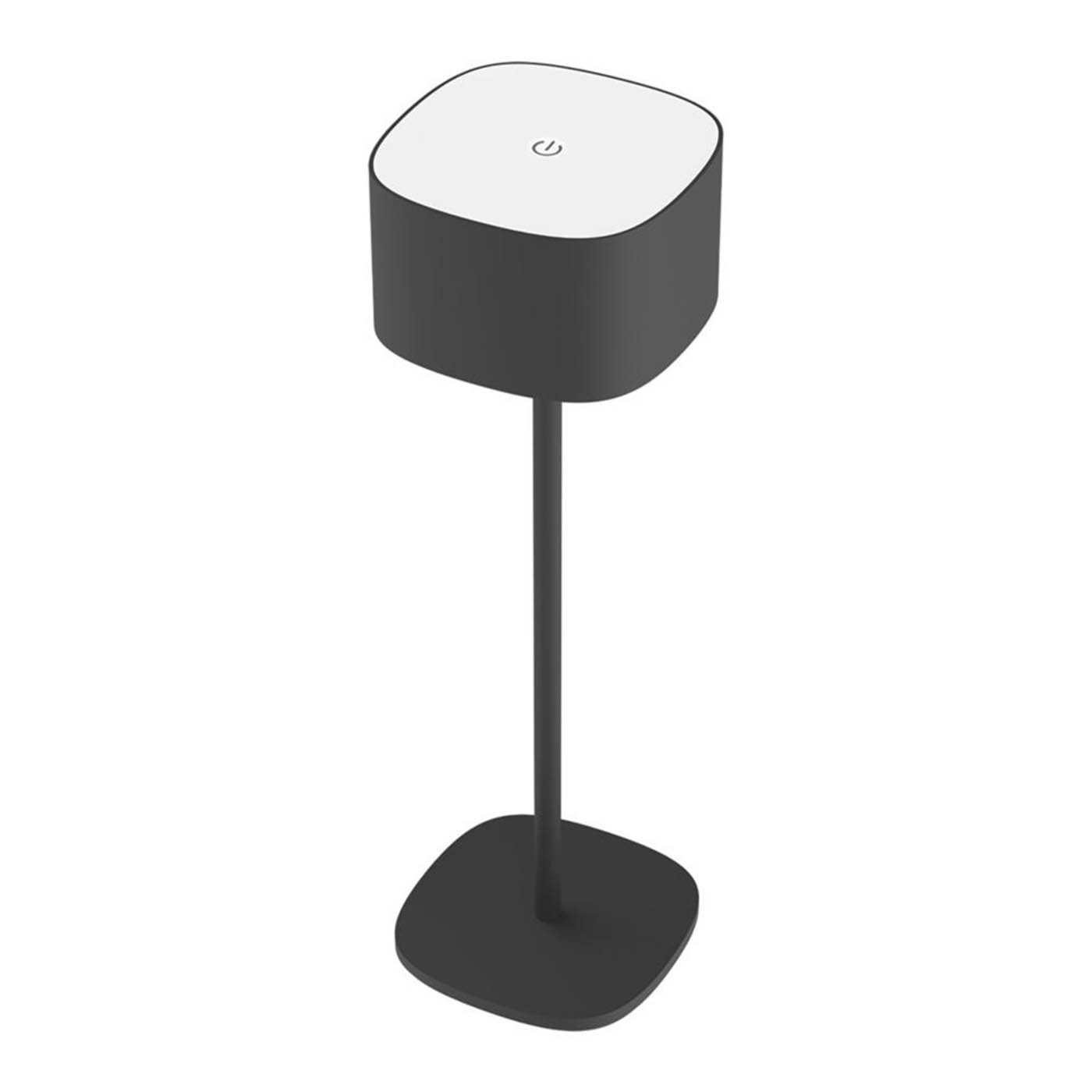 Calex Table Lamp LED Warm White Rechargeable Metal Black Dimmable Modern - Image 2