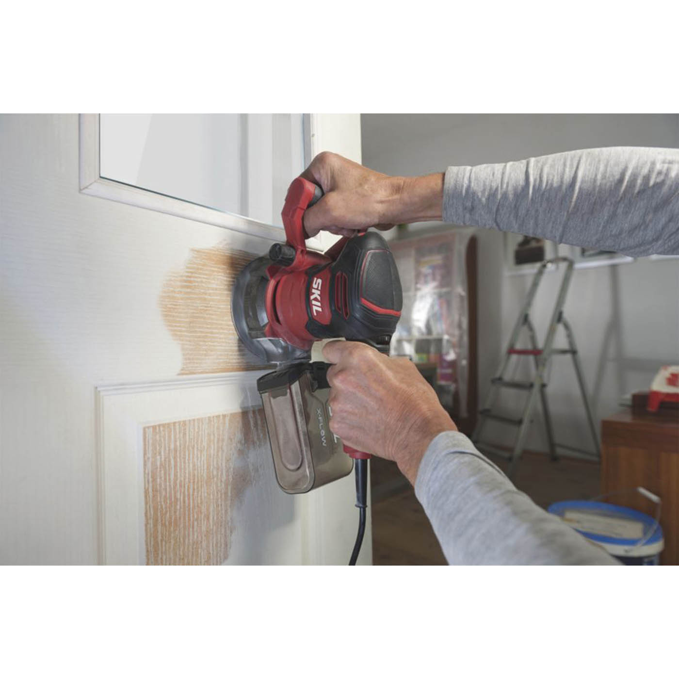 Skil Random Orbital Sander Electric SR1U7480DA 125mm Variable Speed Compact 400W - Image 6