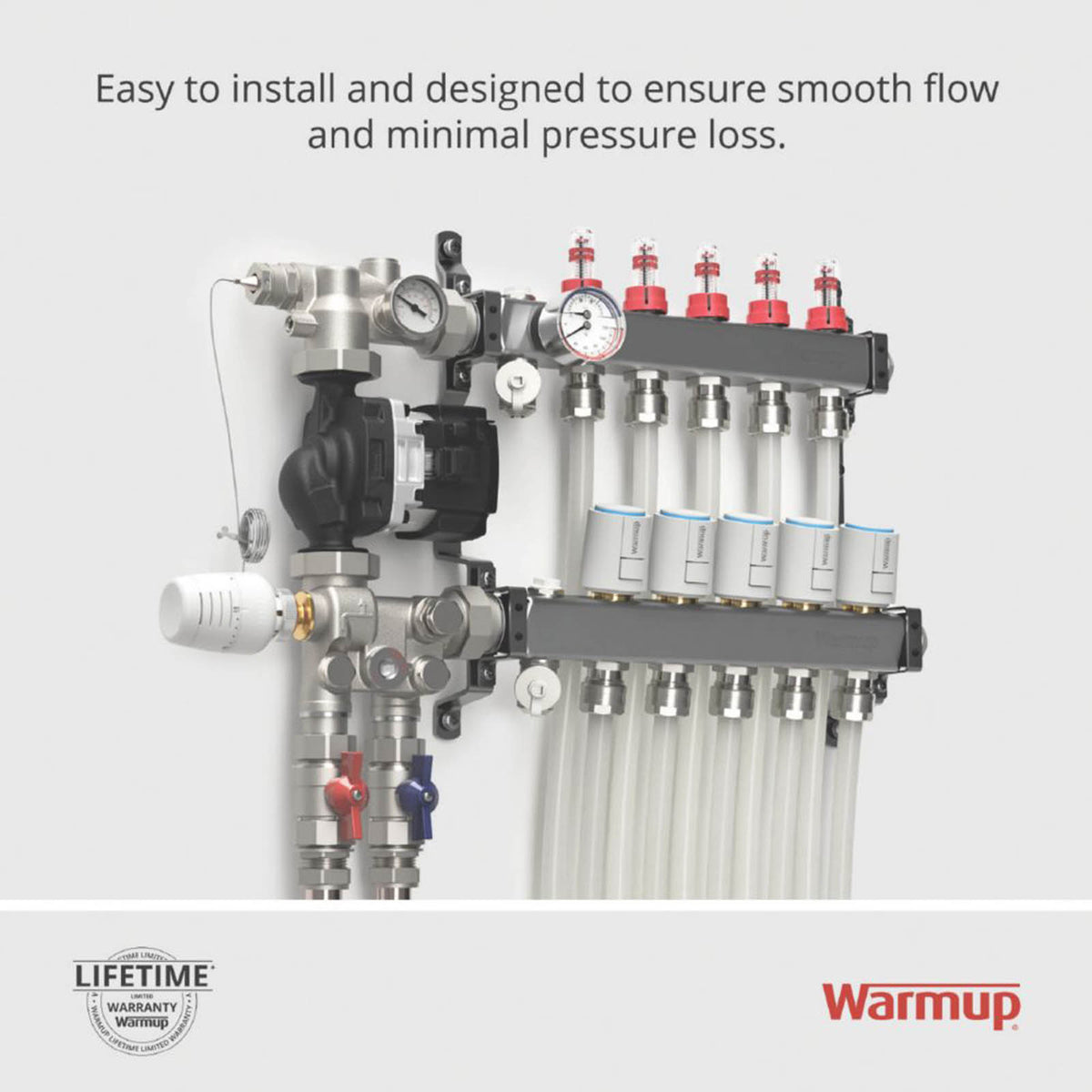 Warmup Compression/Press-Fit/Push-Fit PE-RT Pipe 12mm x 50m - Image 5