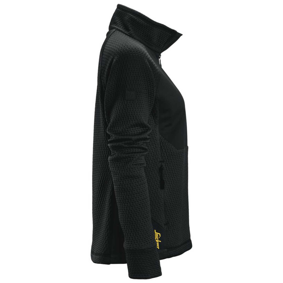 Snickers Work Midlayer Jacket 8407 Womens Black Full Zip Coat Size 16-18 - Image 3