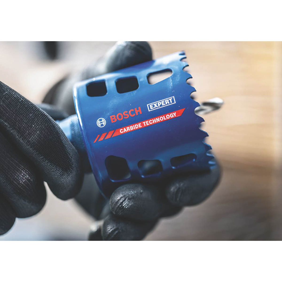 Bosch Holesaw Starter Kit 51mm Expert Wood Brick Soft Tiles Plastics Steel - Image 2