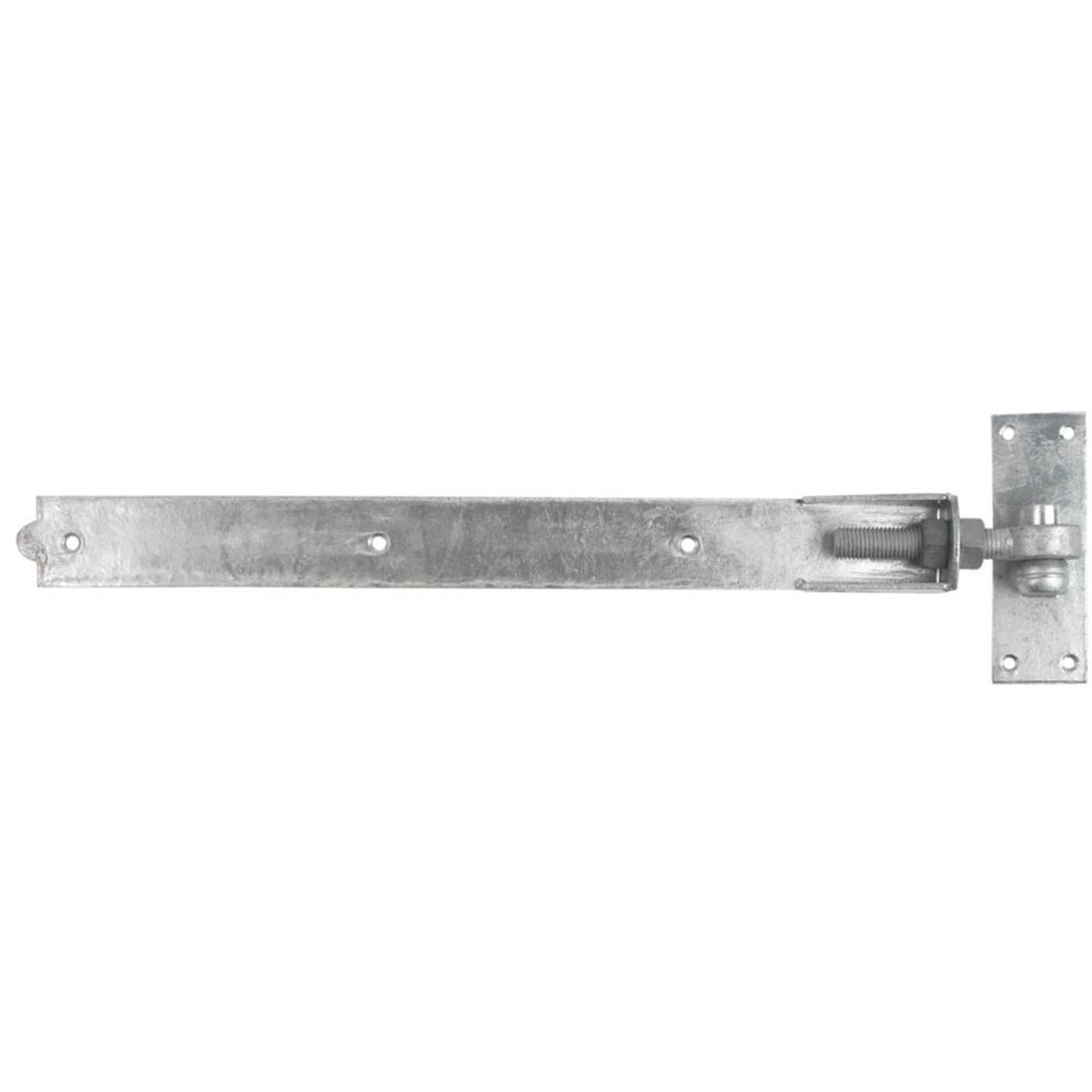 GateMate Bands Hooks Matt Silver Straight Adjustable 165mm x 24" x 600mm 2 Pack - Image 1