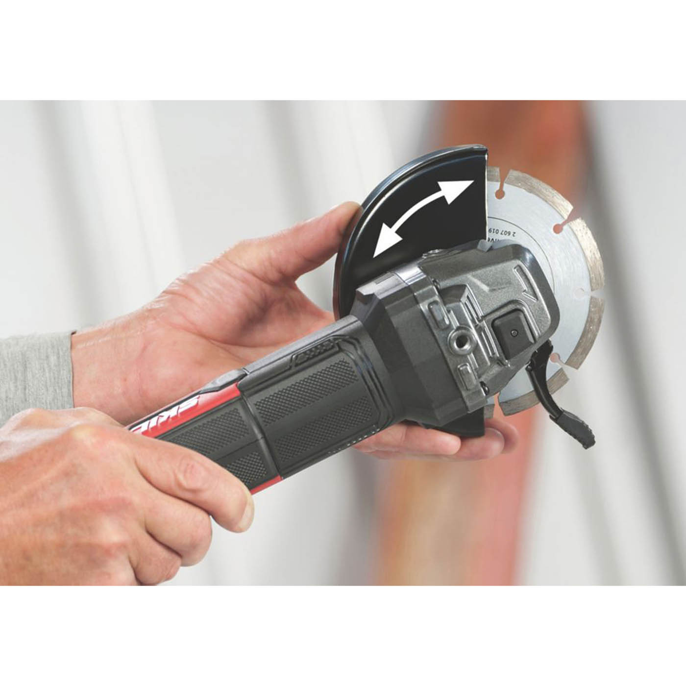 Skil Angle Grinder Electric AG1U9132AB Adjustable Guard Powerful Compact 850W - Image 2