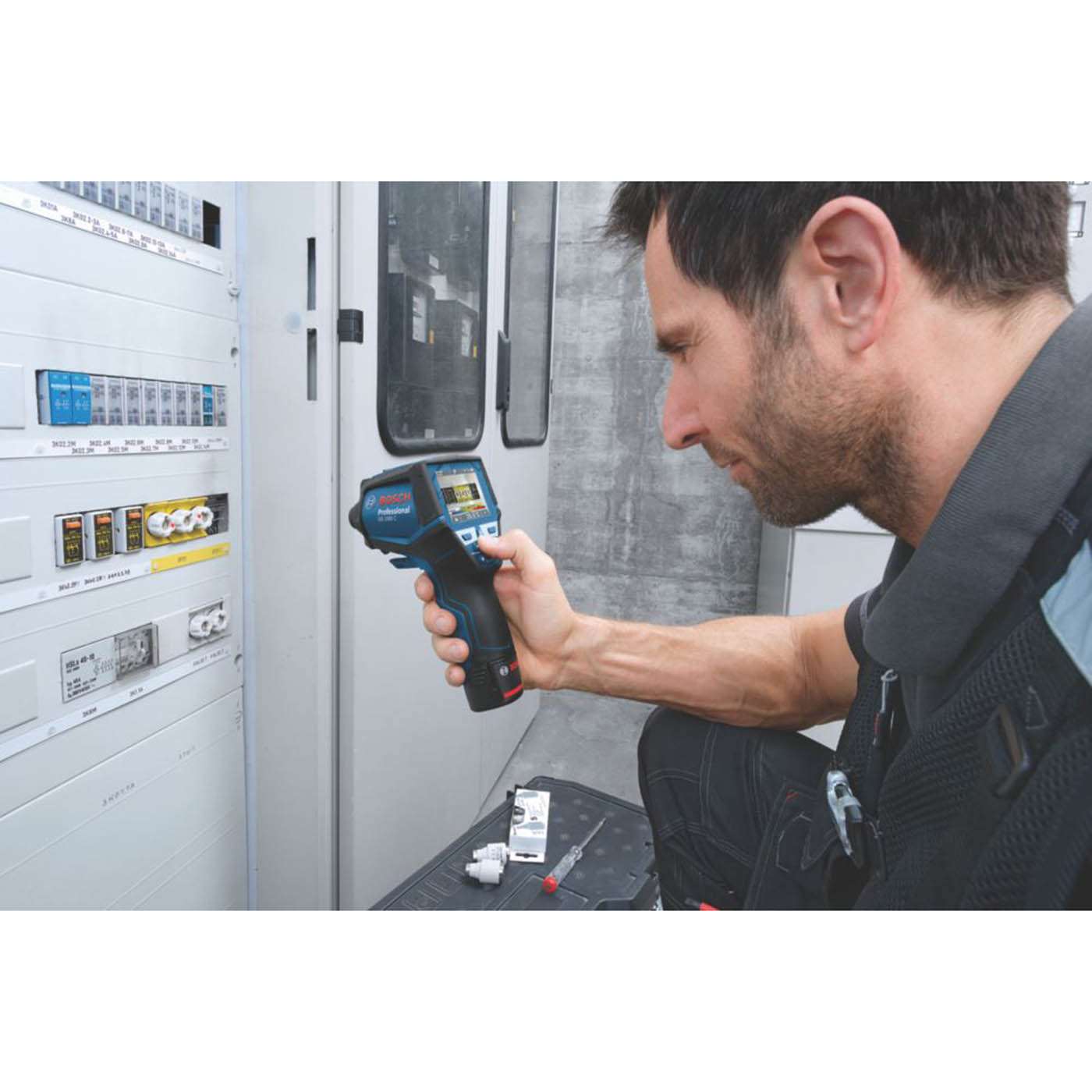 Bosch Smart Infrared Thermometer GIS1000C Professional 0601083370 Non-Contact - Image 4