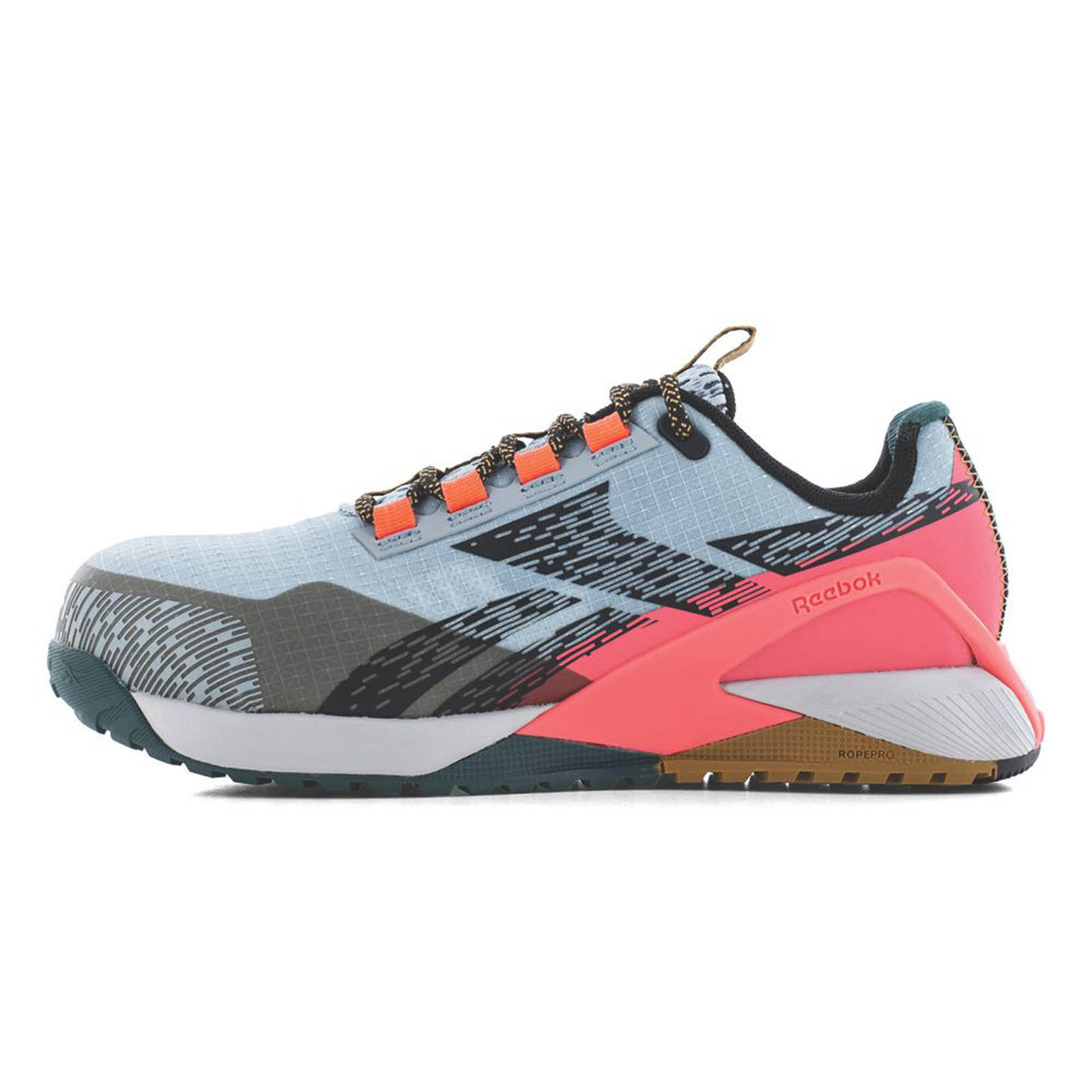 Reebok Safety Trainers Womens Wide Fit Grey Pink Boots Composite Toe Size 6 - Image 3