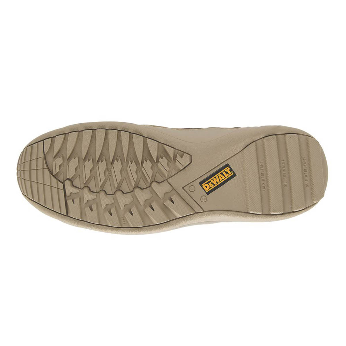 DeWalt Safety Boots Mens Standard Fit Stone Leather Lightweight Steel Toe Size 7 - Image 4