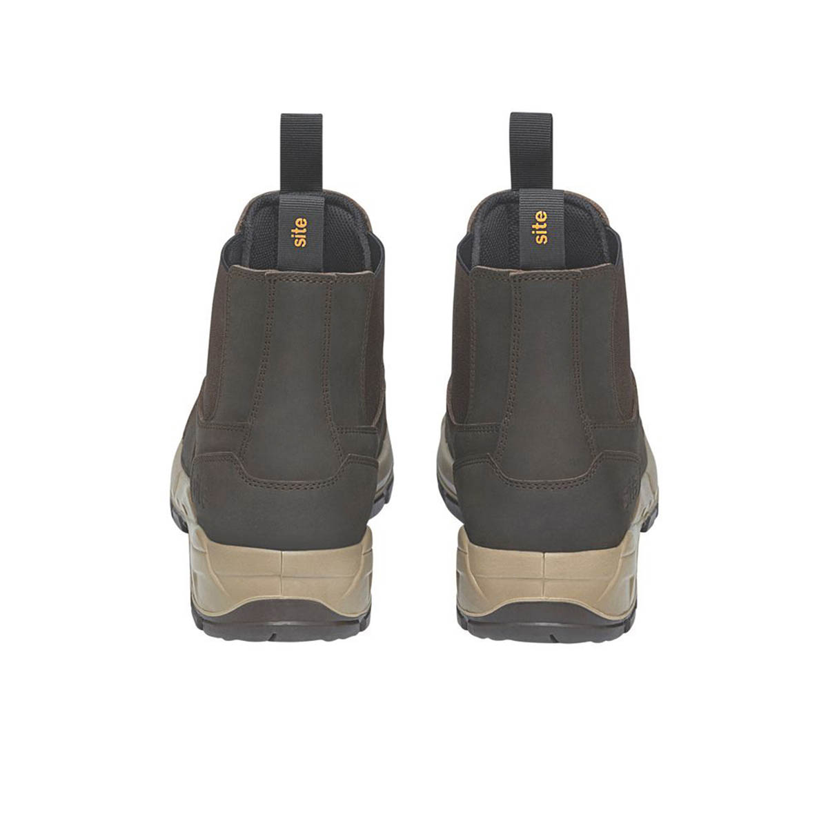 Site Safety Dealer Boots Mens Standard Fit Brown Waterproof Steel Toe Size 9 - Image 6