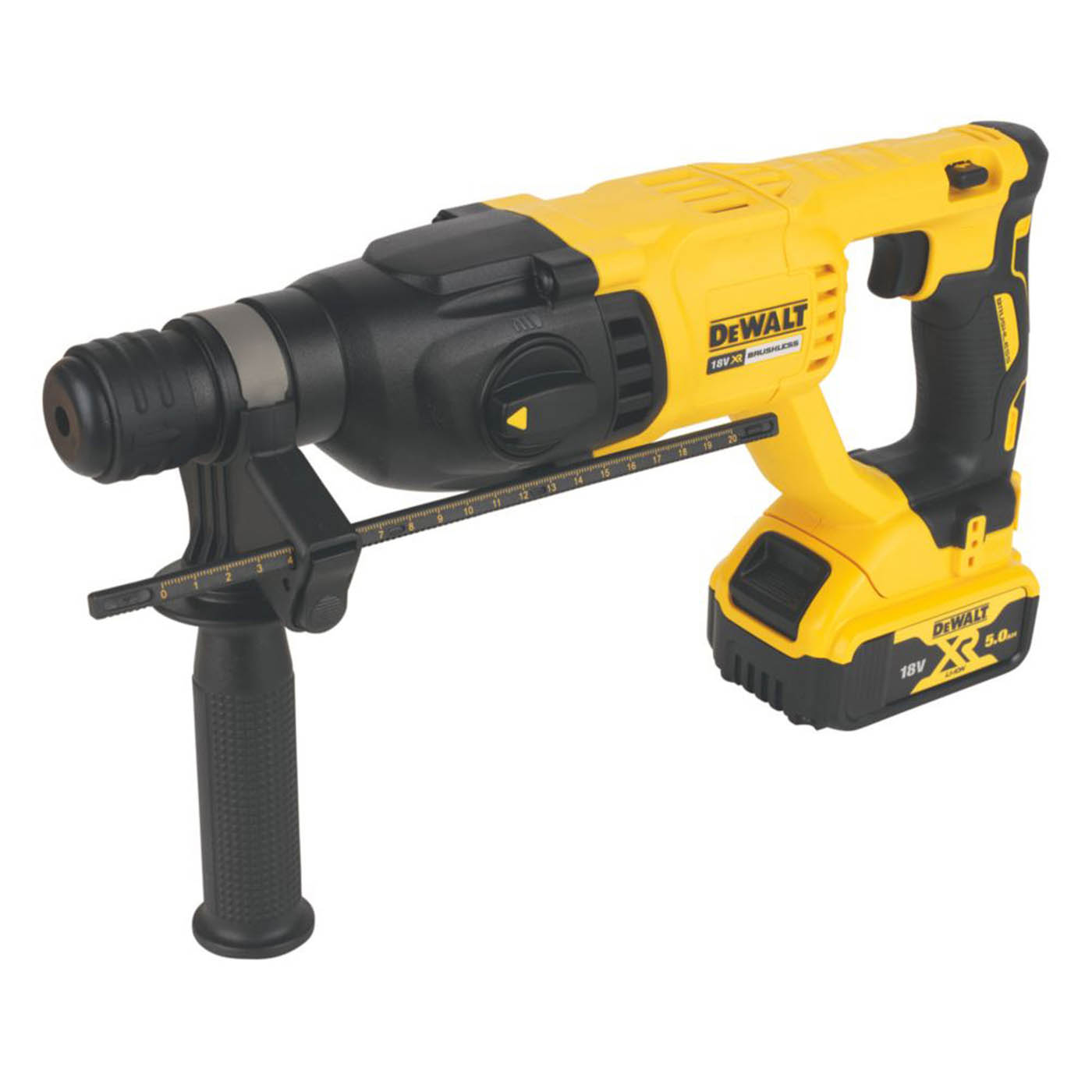 DeWalt 4 Piece Power Tools Kit Cordless 18V 2 x 5Ah Li-Ion DCK407P2T-GB Compact - Image 4