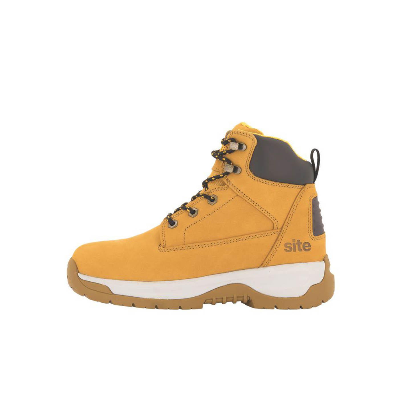 Site Arenite Size 6 Womens Wheat Steel Toe Cap Safety Boots - Image 4