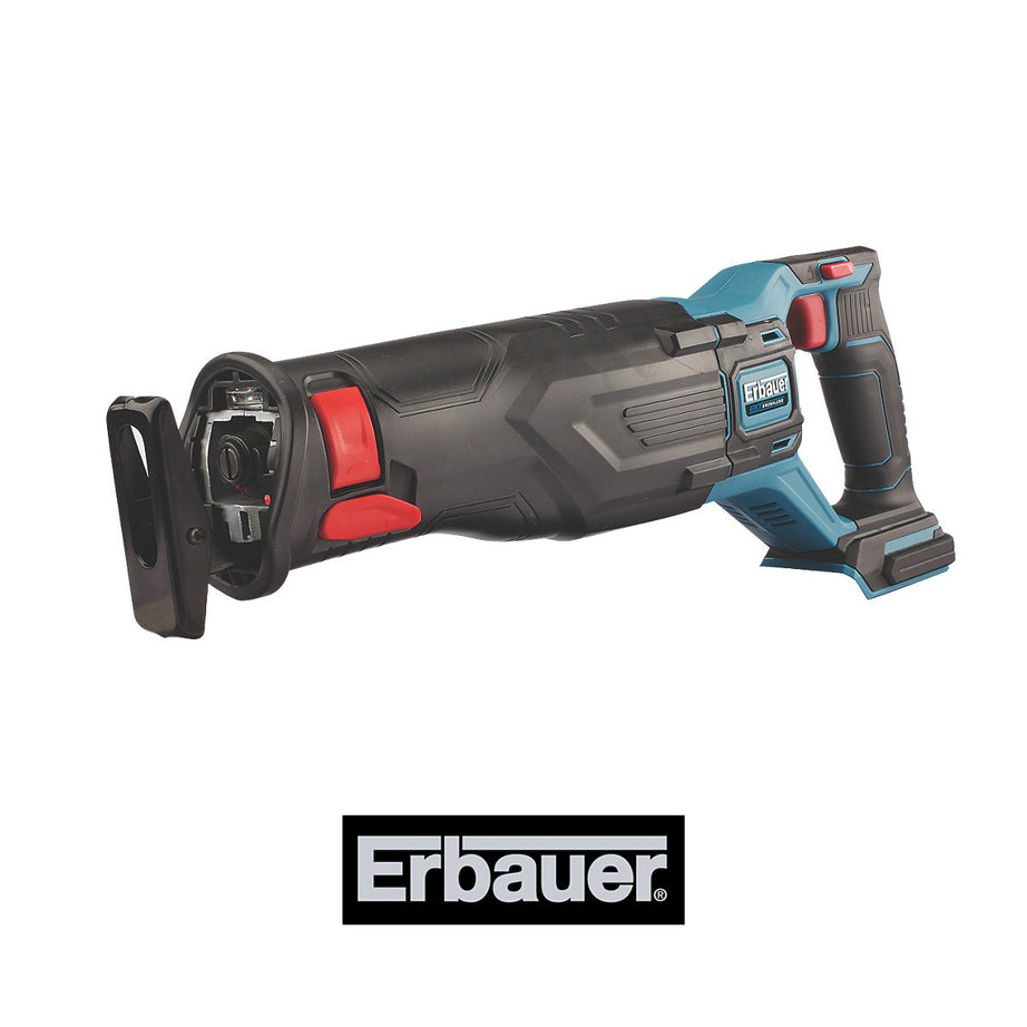 Erbauer Reciprocating Saw Cordless ERS18-Li Brushless Soft-Grip 18V Body Only - Image 2