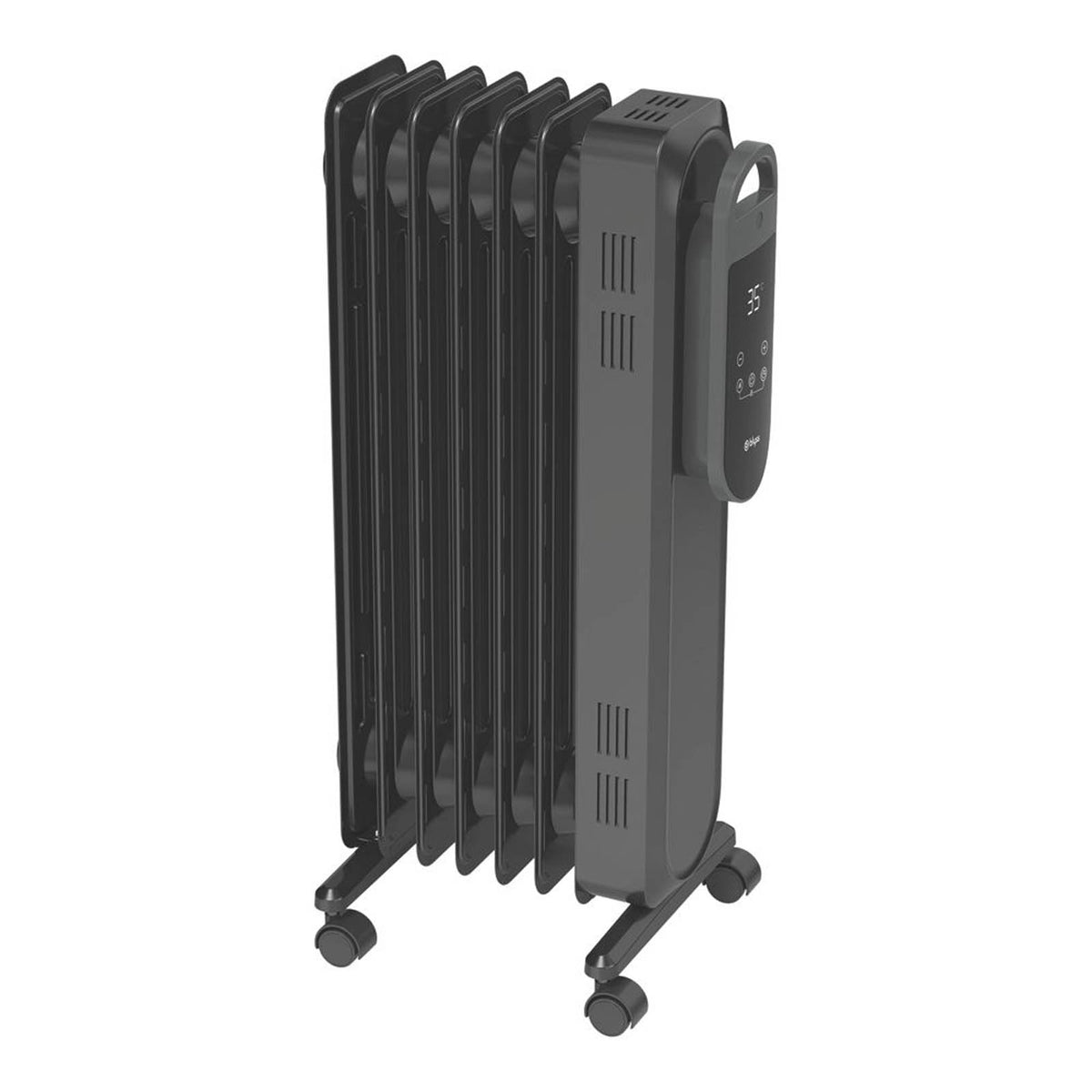 Blyss 1500W Electric Portable Oil-filled Radiator Black - Image 1