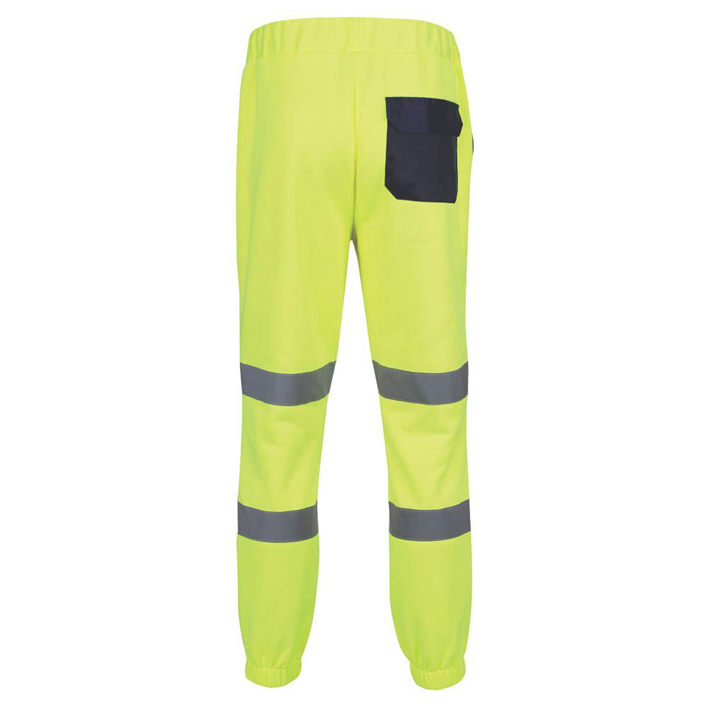 Regatta Hi-Vis Joggers Mens Regular Fit Yellow Navy Reflective X Large 35W 28L - Image 2
